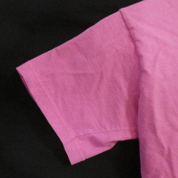 FRUIT OF THE LOOM - Heavy Cotton | size 10/12 | The End Is Near Pink Tee - Picture 4 of 16